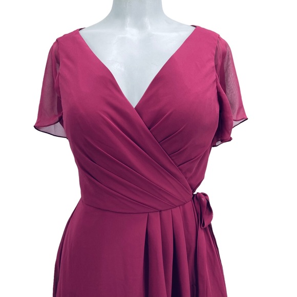 AW Bridal Wrap Formal Dress Size Adjustable - Picture 2 of 15